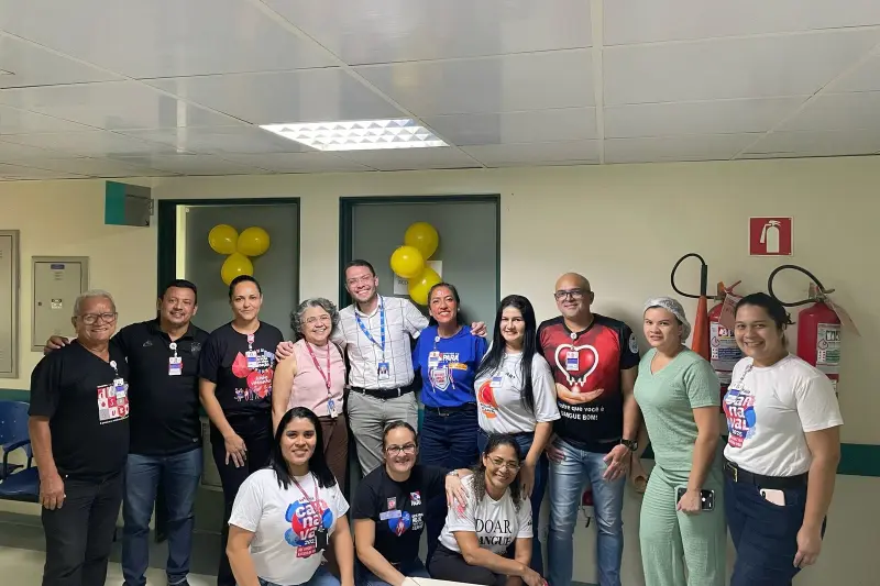 Campanha é resultado da parceria do HRBA e da Fundação Hemopa 