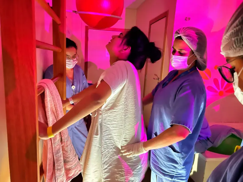 Pietra contou que não imaginava todo o acolhimento que receberia das equipes do hospital.