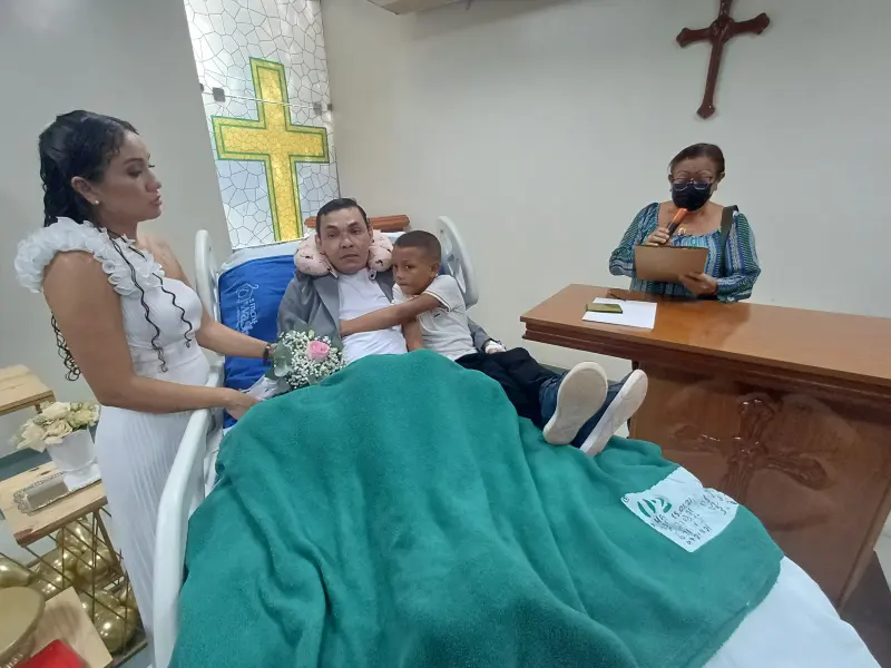 Juíza de Paz oficializou o matrimônio 