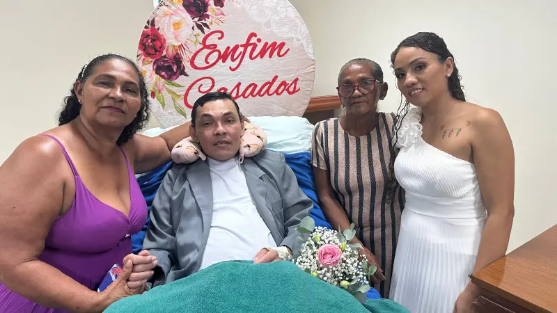 Familiares também participaram da cerimônia 