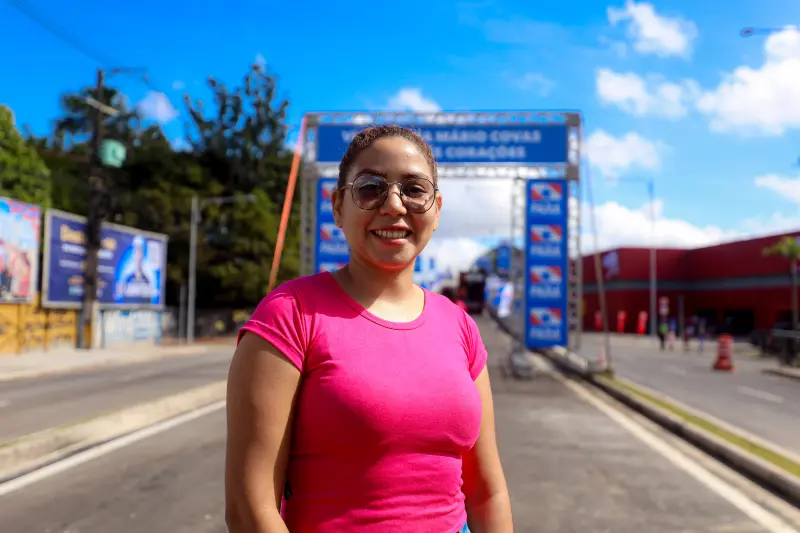 Gizele Silva, autônoma. Mora 13 anos no Coqueiro. <div class='credito_fotos'>Foto: Rodrigo Pinheiro / Ag.Pará &nbsp;&nbsp;|&nbsp;&nbsp; <a href='/midias/2025/originais/20250517103935-GF00023725-F00404699.jpg' download><i class='fa-solid fa-download'></i> Download</a></div>