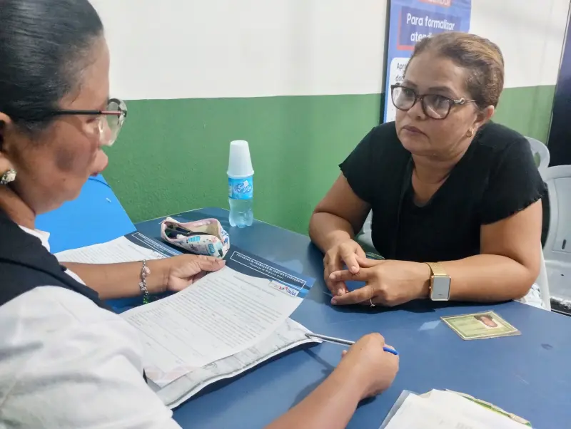 Rosângela Alves se informou sobre como conseguir a 2ª via da certidão de nascimento