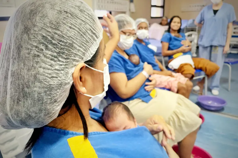 Além de compartilharem, as mães puderam conhecer outras histórias durante a roda de conversa