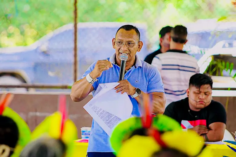 Edilson Baniwa - Representante do Ministério dos Povos Indígenas(MPI)