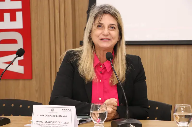 promotora de justiça Elaine Castelo Branco
