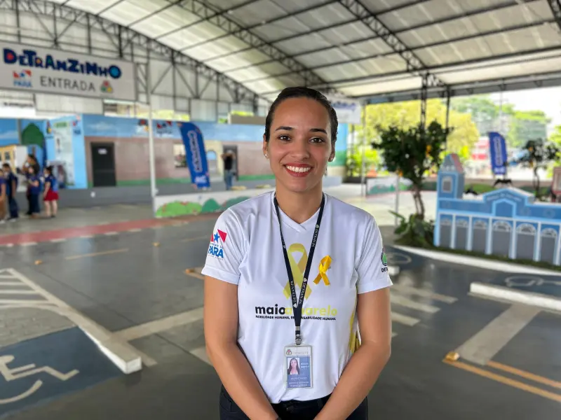 Nayane Maués - agente de educação