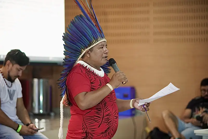                                Poró Borari - Coordenador Local do Sistema organizacional modular de ensino indígena (SOMEI/SANTARÉM)