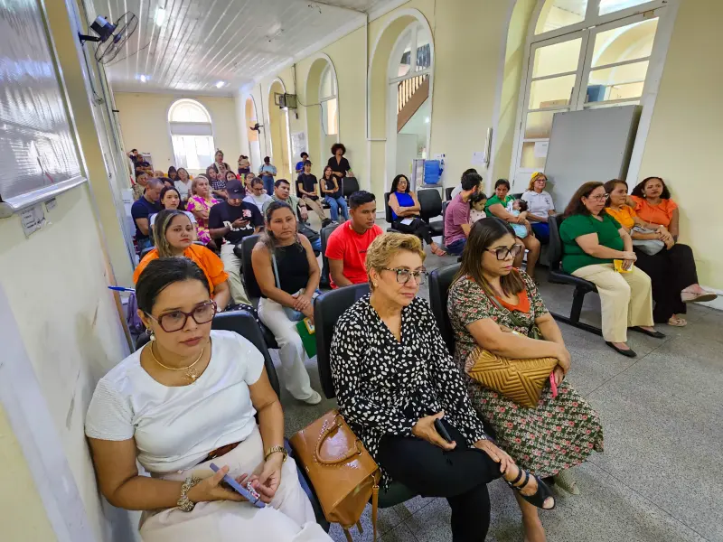Servidores e usuários da Seju acompanharam o evento