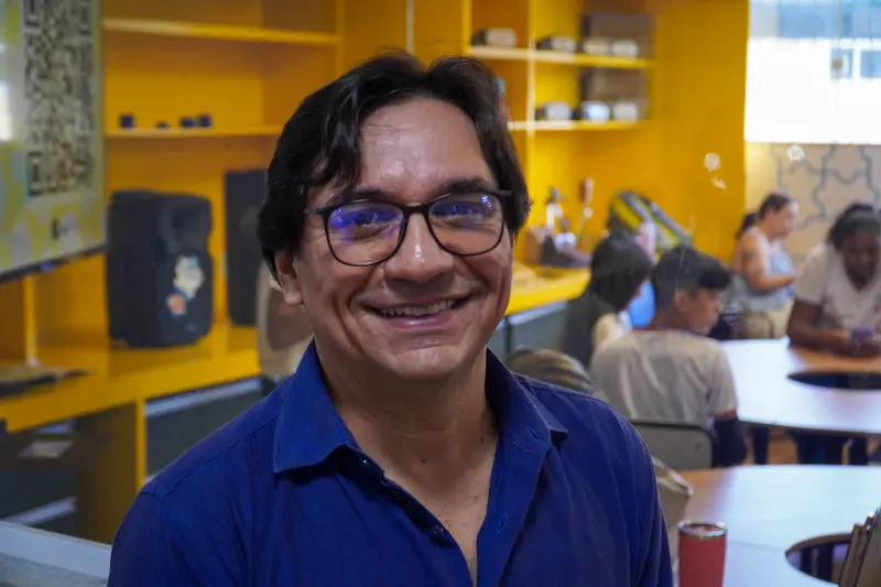 Aderilson Parente - professor integrante da equipe de implantação dos Cisebs