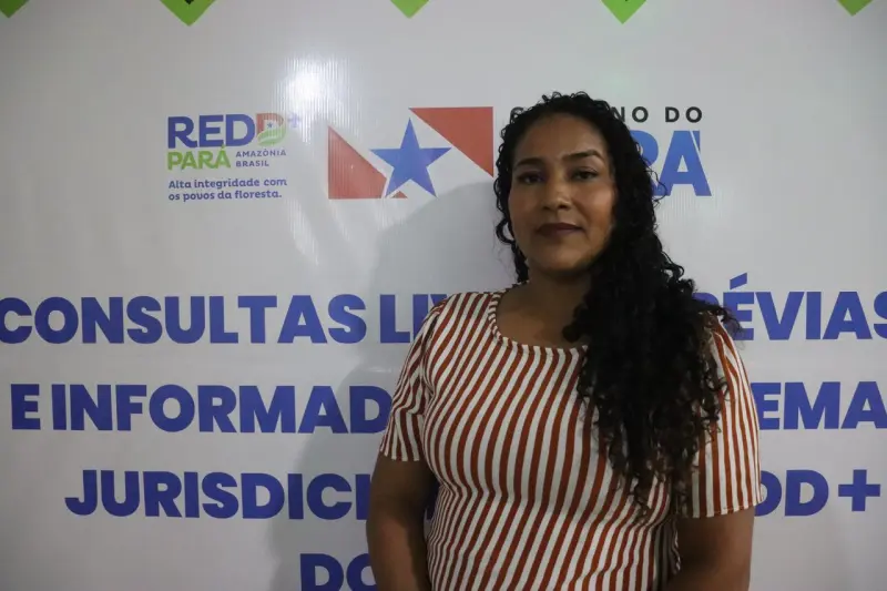 Josele Santos, da comunidade Fernandes Belo, do município de Viseu, da Reserva Extrativista Gurupi Piriá