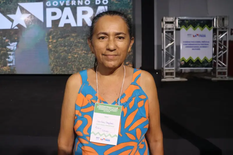 Sandra Gonçalves, da Reserva Extrativista Mãe Grande de Curuçá