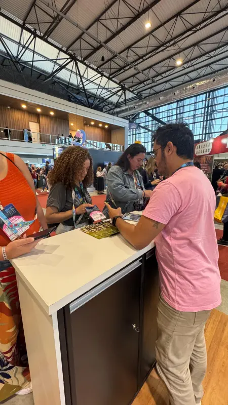 Estande de atendimento do Pará na BNT Mercosul