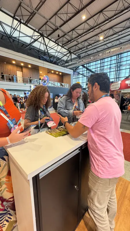 Estande de atendimento do Pará na BNT Mercosul