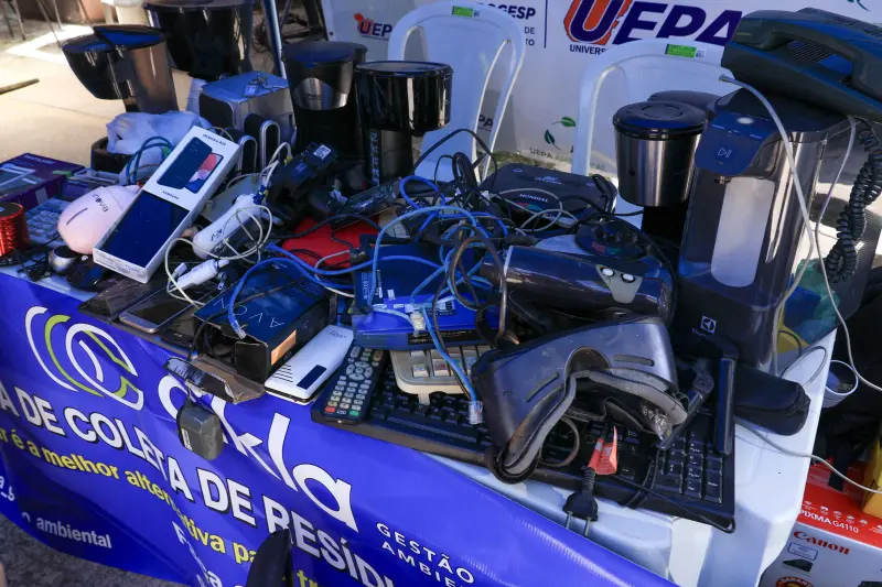 Resíduos eletrônicos serão descartados corretamente