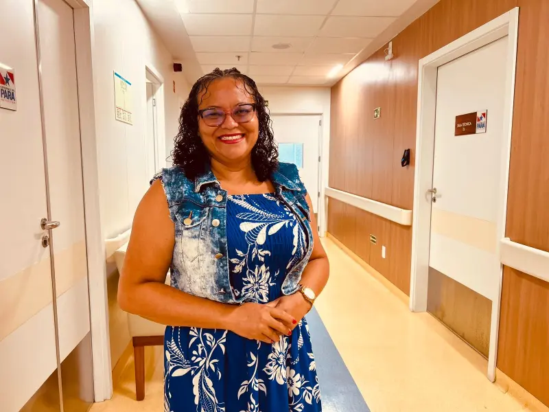 Paciente Daniela Serrão, do bairro do Jurunas