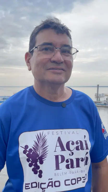 Marivaldo Ferreira, coordenador de boas práticas do açaí, diz que é importante capacitar o trabalhador