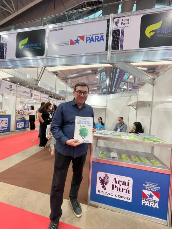 O diretor presidente da Fapespa, Marcel Botelho, ressalta que o  festival  é um momento importante para  mostrar todas as vertentes da cadeia produtiva do açaí