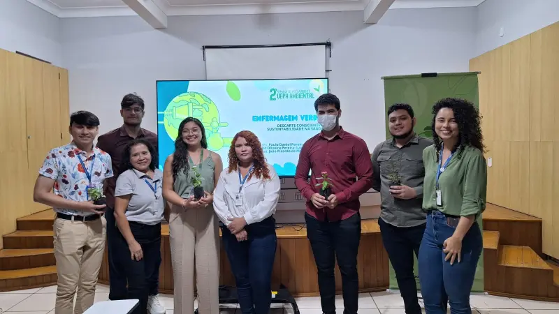 Escola de Enfermagem/Campus IV do Centro de Ciências Biológicas e da Saúde (CCBS) destaca sustentabilidade e saúde 