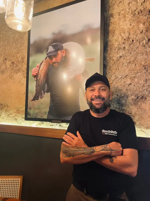 Chef Saulo Jennings, referência de valorização da comida e da cultura alimentar do Tapajós