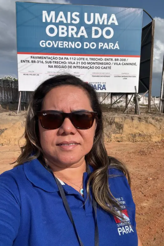 Alcilene Santos- Gerente de obras da SEINFRA