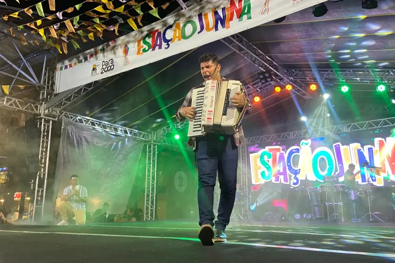 Alessandro Sanfoneiro volta ao palco do Estação Junina na sexta, às 19h30