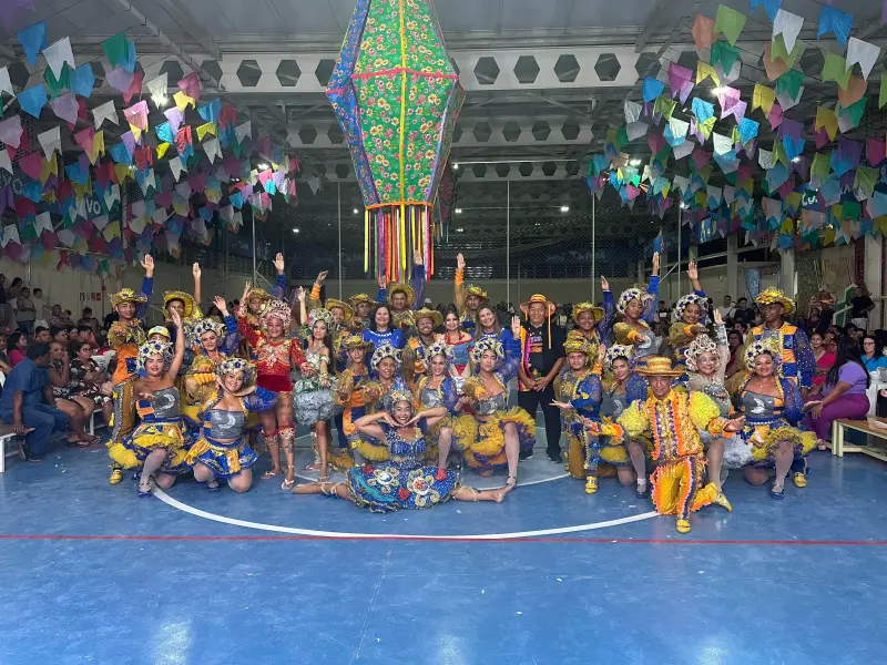 Muita alegria no primeiro Arraial da Usina da Paz de Benevides