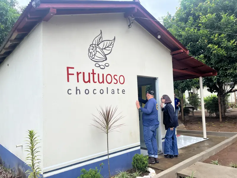 Fábrica do chocolate Frutuoso recém certificado pela ADEPARÁ 