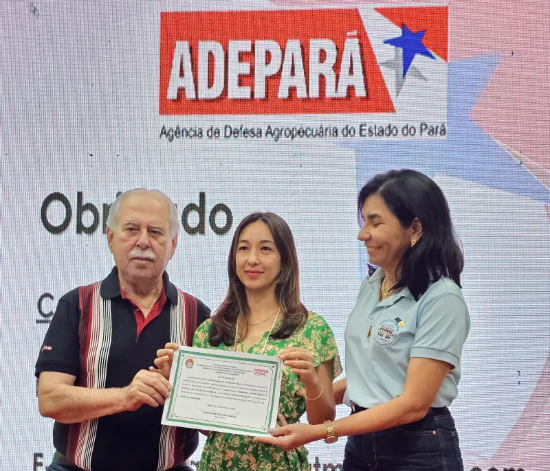 Rosângela Ozawa , o secretariado de desenvolvimento agropecuário e da pesca e a representante do Sebrae no Pará 