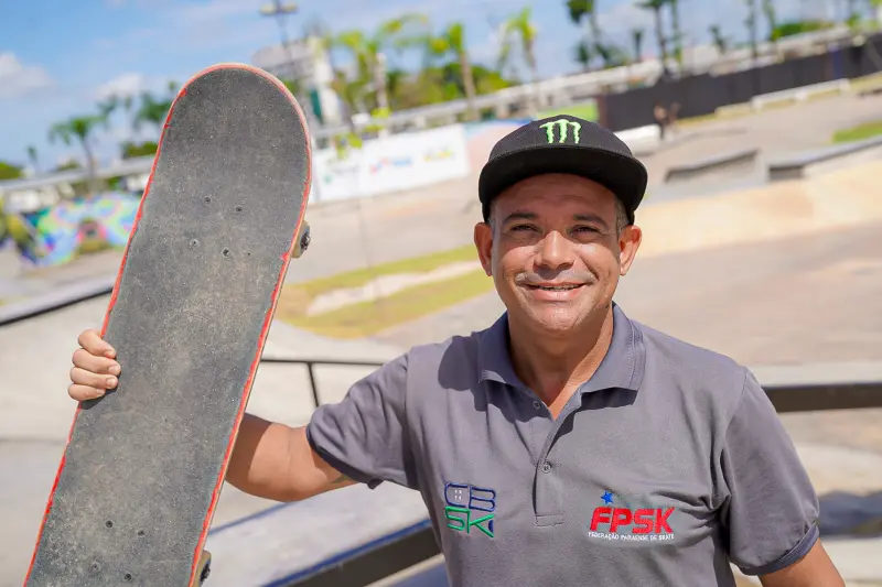 Augusto Melo (Formiga) - Presidente da Federação Paraense de Skate