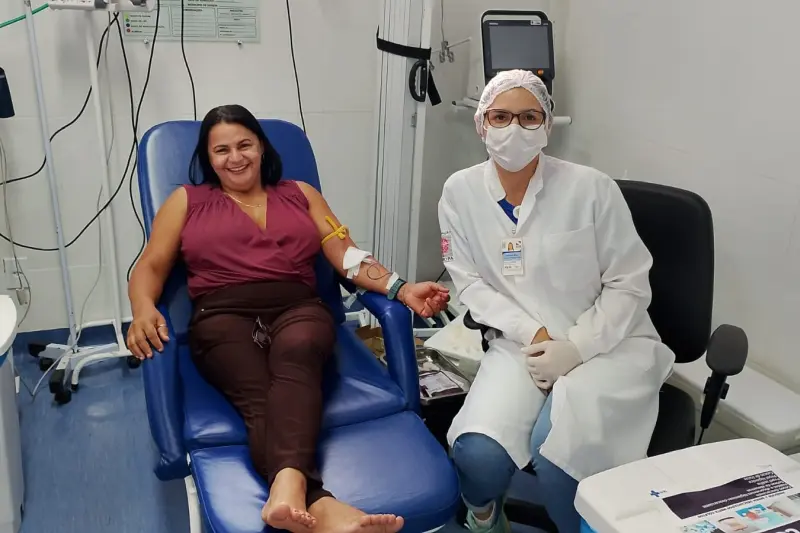 Campanha externa no município de Rio Maria, realizado pelo Hemonúcleo de Redenção (Henre)