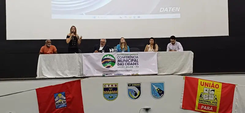 Plenária complementar da 7ª Conferência Municipal das Cidades de Belém