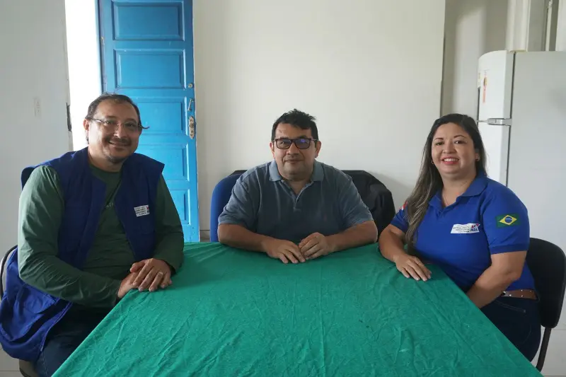 Técnicos da Sedap e da Embrapa estiveram em reunião nesta sexta-feira 