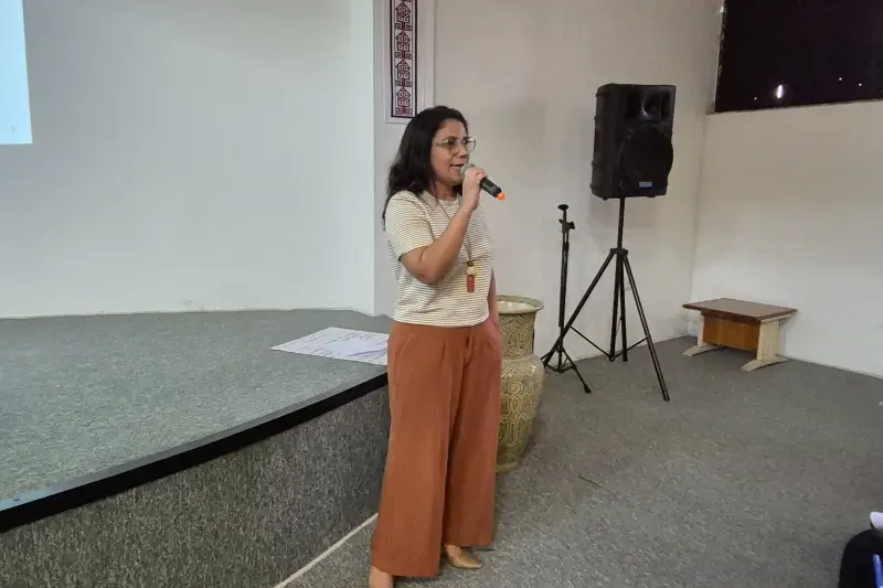 Rosilena Mesquita  destacou os problemas encontrados nas amostras que chegam ao Lacen-PA 