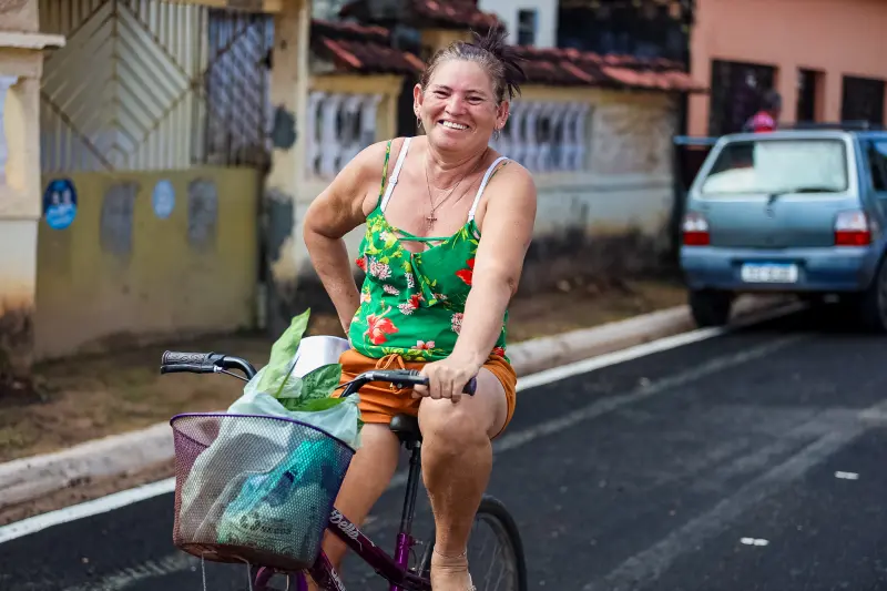 Maria das Neves Almeida - Moradora