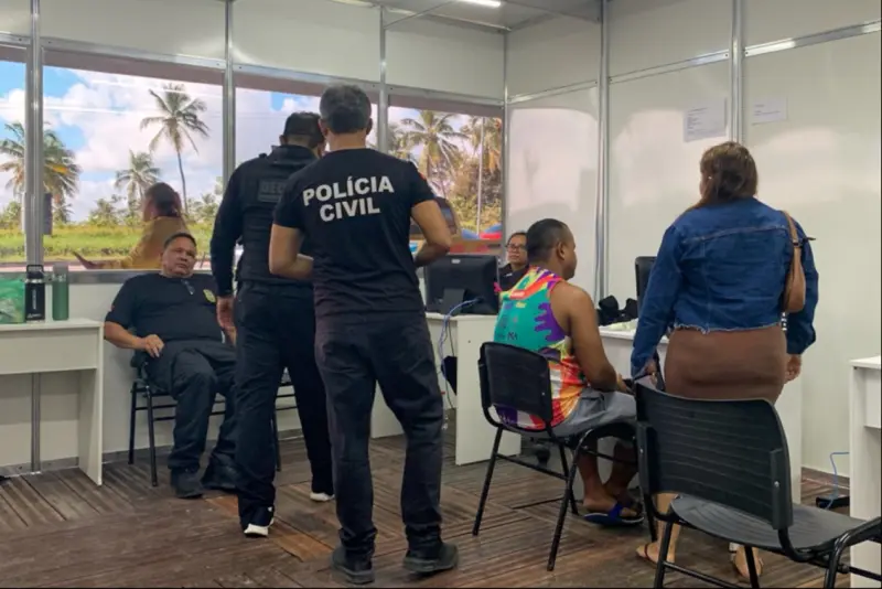 Polícia Civil garante atendimento à população em posto de fiscalização em Salinópolis