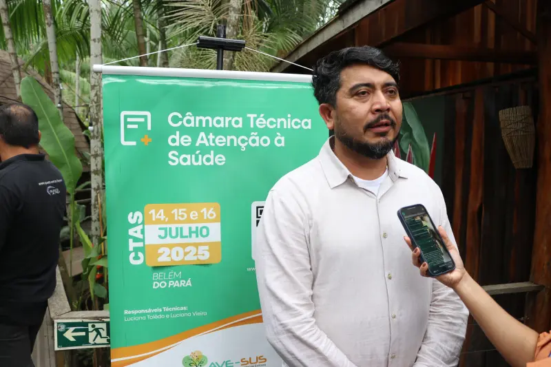 secretário de Saúde de Rondônia, Jefferson Ribeiro da Rocha