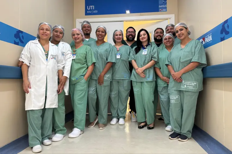 Equipe Multiprofissional da UTI Adulta