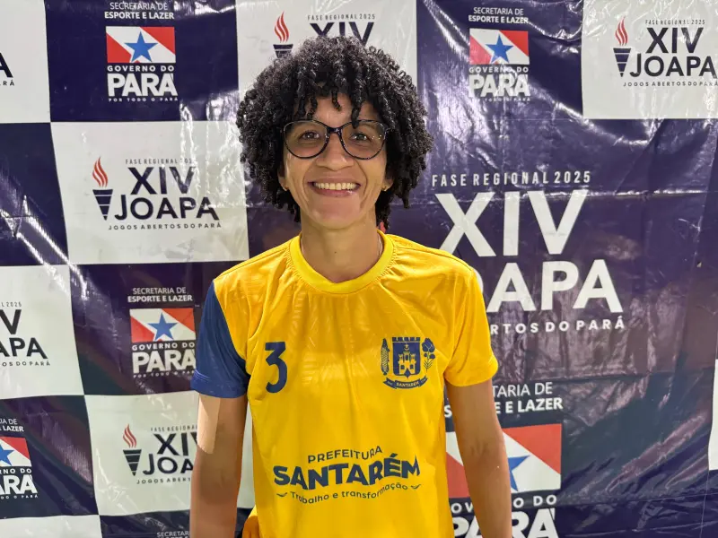 Atleta do Voleibol, Samara Serrão do município de Santarém 