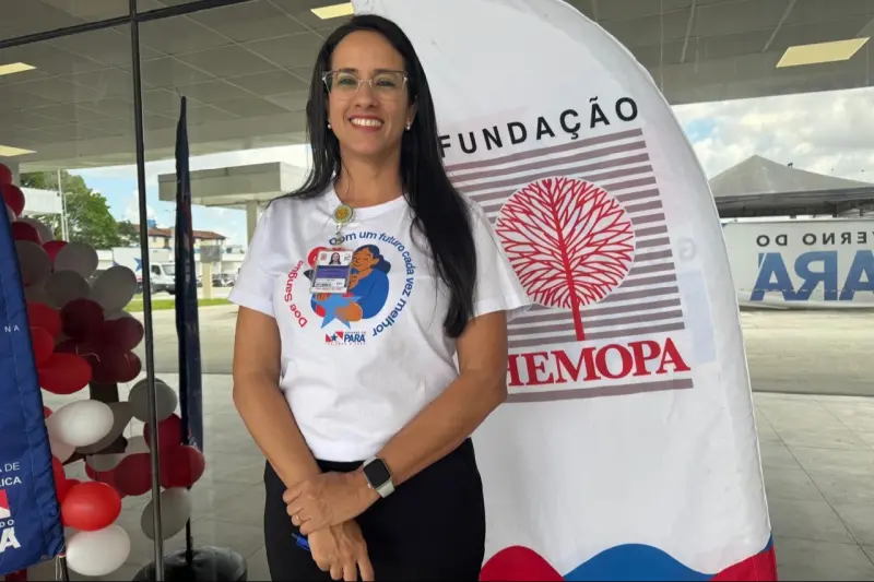 Lorene Reis, assistente social do Hemopa