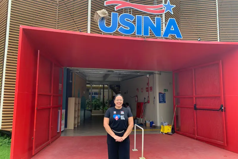 Marcela Silva, assistente social do Hemopa. “Descentralizar o serviço aproxima ainda mais os doadores do Hemopa.”