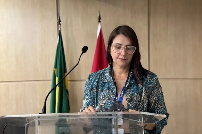 Virgília Fumian Gomes Coordenadora da Vigilância em Saúde Ambiental (Visamb/Divast/DVS) da Sespa, responsável por articular as ações de monitoramento da qualidade da água no Pará.