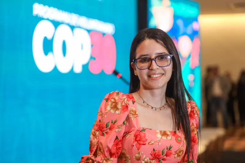 Lauren Fabrizia  programa Capacita COP 30, do Governo do Pará