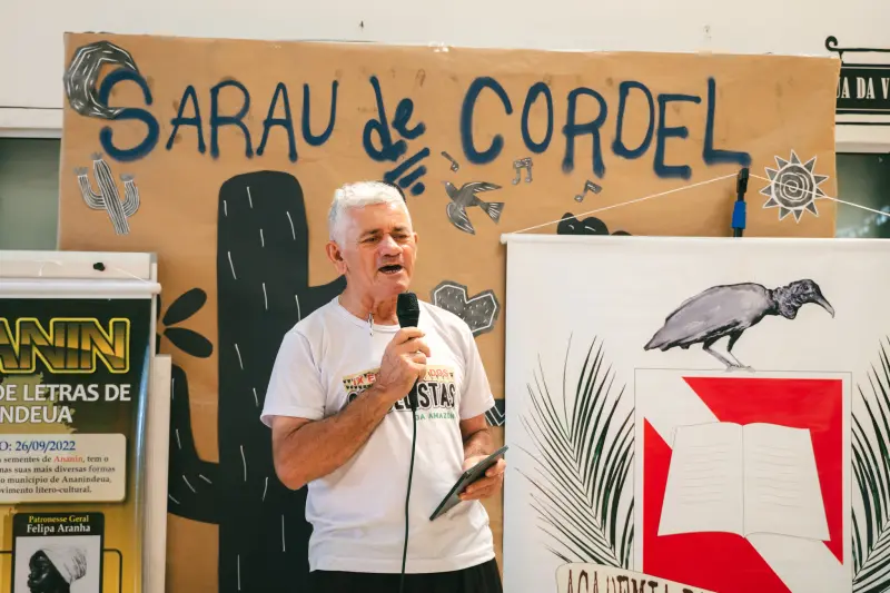 Cordelista Jetro Fagundes.