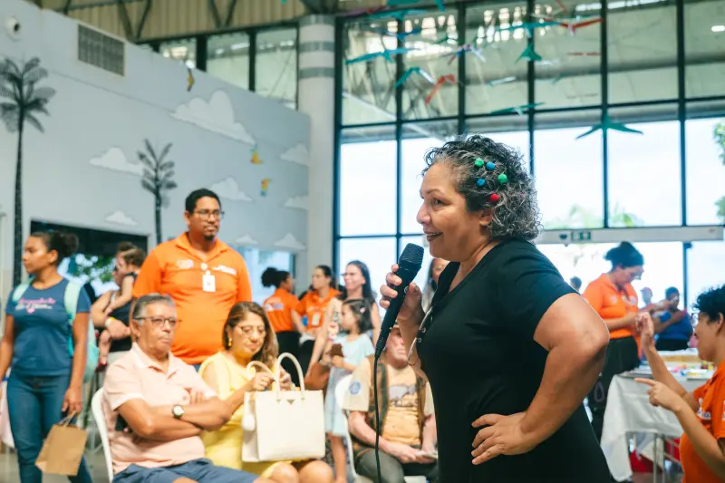 Poeta Gilvanete Situba, membro da Academia de Letras de Ananindeua. 