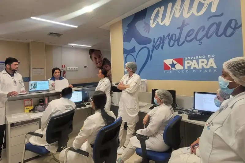 Equipe assistencial são constantemente treinadas para atuar no Pronto Atendimento Adulto