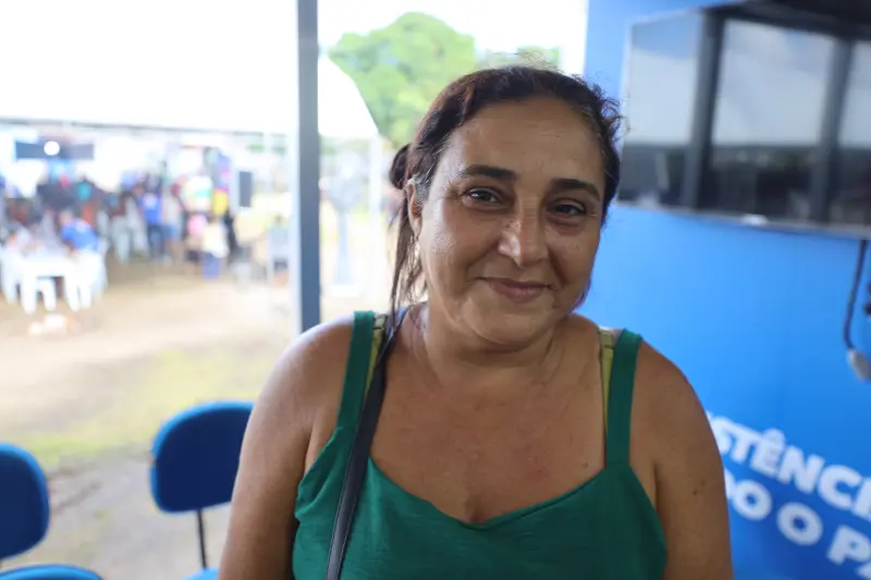 Ivonete Silva - dona de casa- mora bairro maracacuera <div class='credito_fotos'>Foto: Bruno Cruz / Ag. Pará &nbsp;&nbsp;|&nbsp;&nbsp; <a href='/midias/2025/originais/20250818114220-GF00024512-F00431766.jpg' download><i class='fa-solid fa-download'></i> Download</a></div>