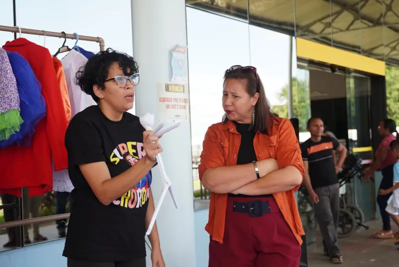 Espetáculo também contou com a participação de mães de usuários, fortalecendo a interação e o encanto do teatro no CIIR. 