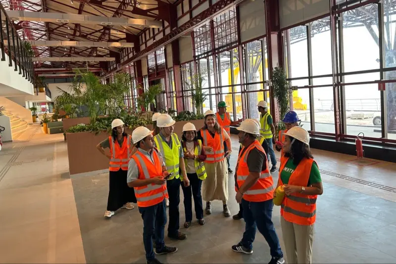 Visita às obras do Parque de Bioeconomia e Inovação da Amazônia 
