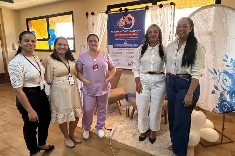 equipe multi do projeto acalmar com segurança