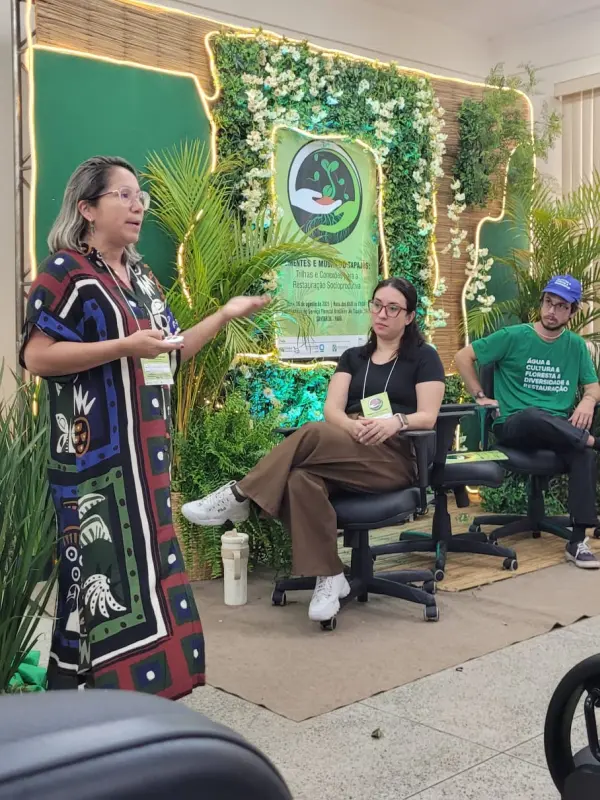 Cintia Soares - gerente de Contratos Florestais do Ideflor-Bio